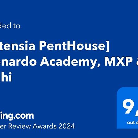 Ortensia Penthouse Leonardo Academy, Mxp & Laghi Sesto Calende Ngoại thất bức ảnh